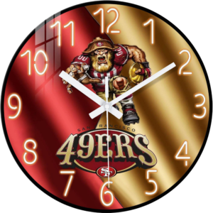 San Francisco 49ers Wall Clock