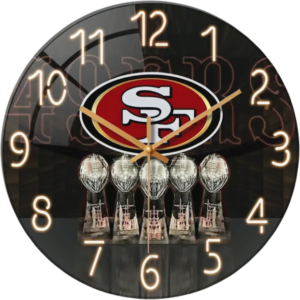 San Francisco 49ers Wall Clock