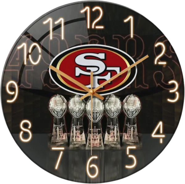 San Francisco 49ers Wall Clock