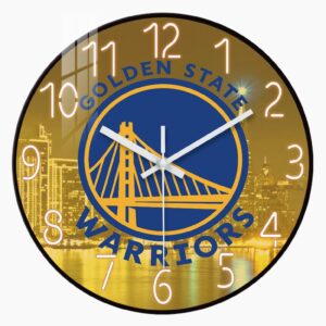 Golden State Warriors Wall Clock