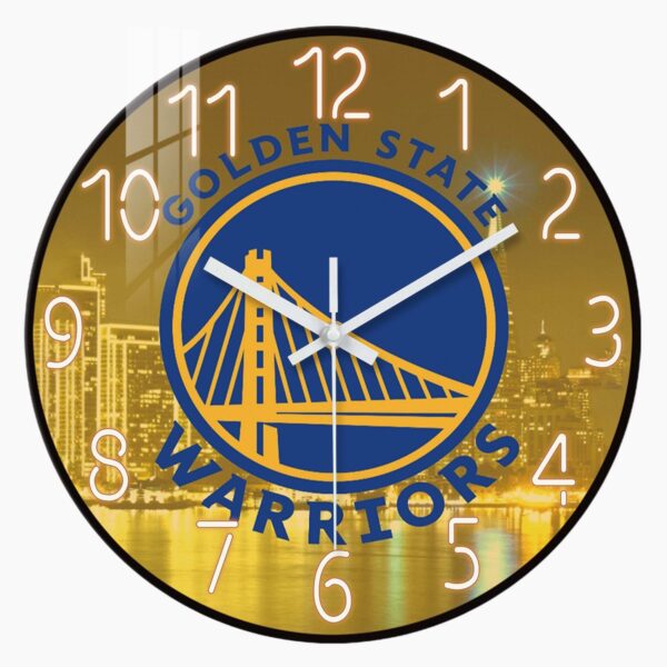 Golden State Warriors Wall Clock