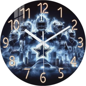 Dallas Cowboys Wall Clock