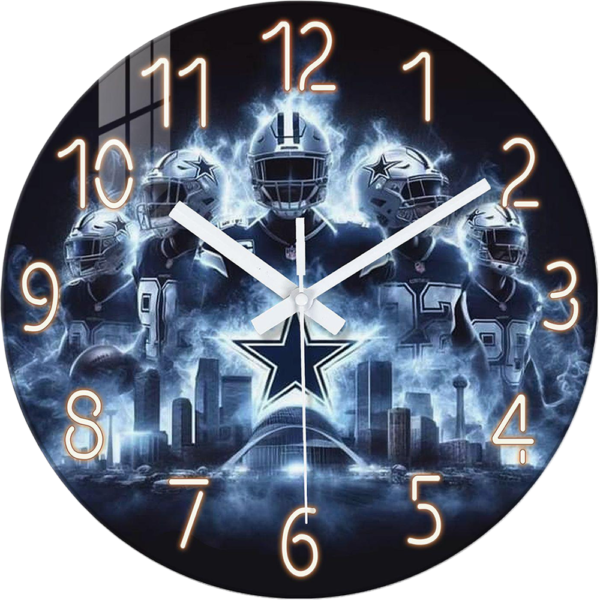 Dallas Cowboys Wall Clock
