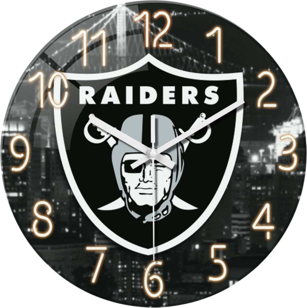 Las Vegas Raiders Wall Clock