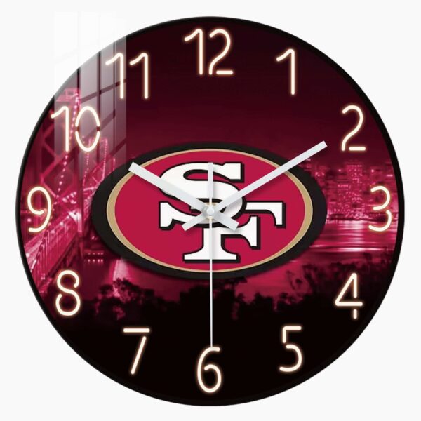 San Francisco 49ers Wall Clock