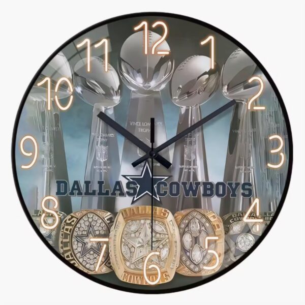 Dallas Cowboys Wall Clock